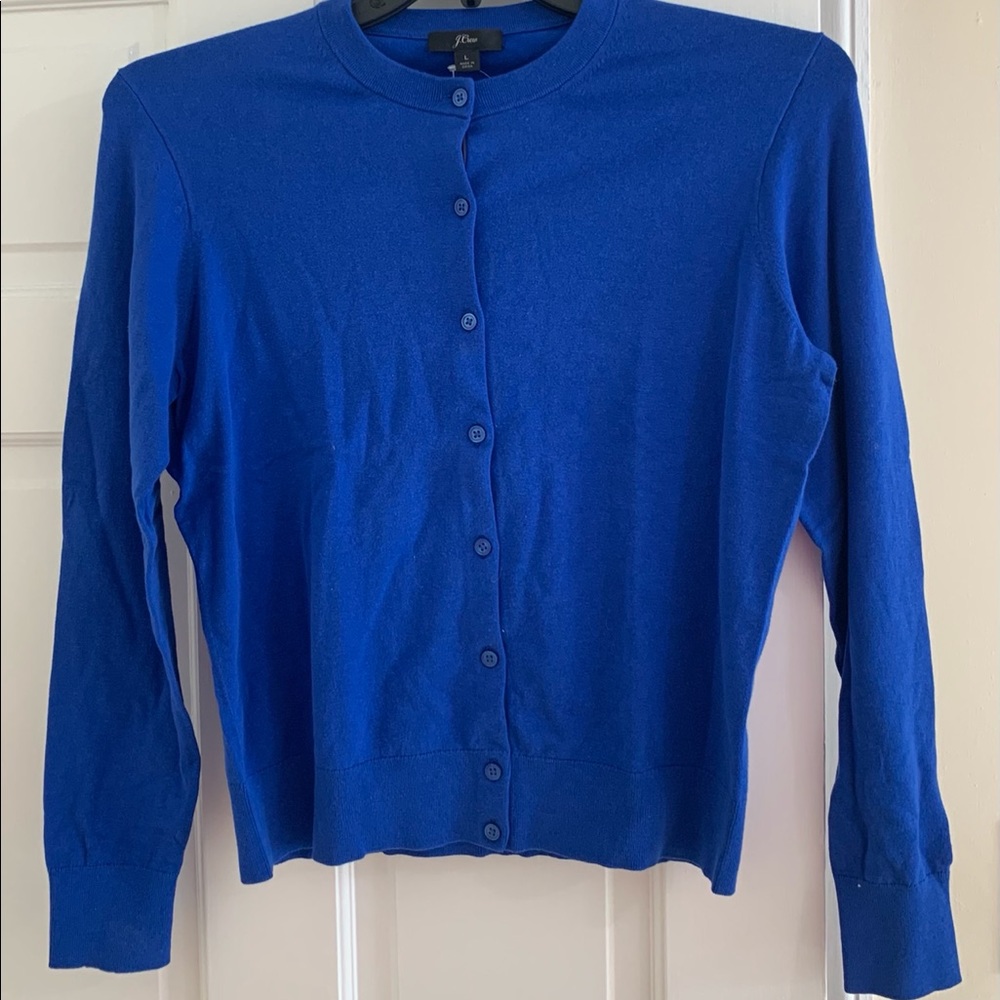 Cute blue cardigan/ sweater
